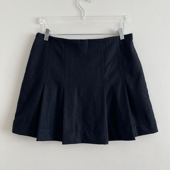 Vintage GAP Y2K Wool Blend Pleated Mini Skirt Sz 10 Academia Schoolgirl prep - Picture 10 of 12